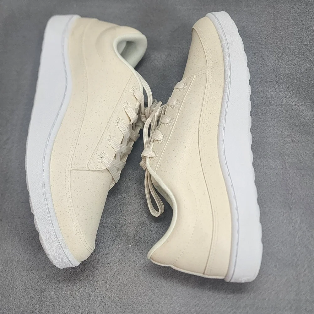 Allbirds Plant Pacer Sneakers Cream Plant-Based Bio-Material Womens 8